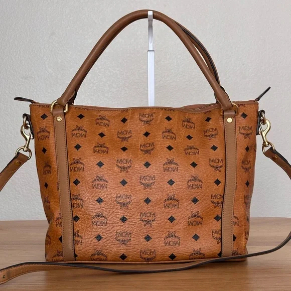 MCM Cognac Shoulder bag - Picture 2 of 16